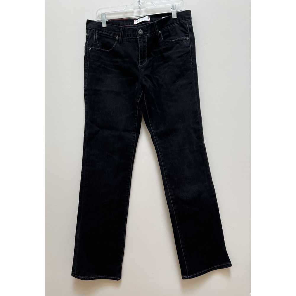 Paper Denim & Cloth Women's black Sophia Trouser jeans straight leg NWT mid-rise - Picture 2 of 12